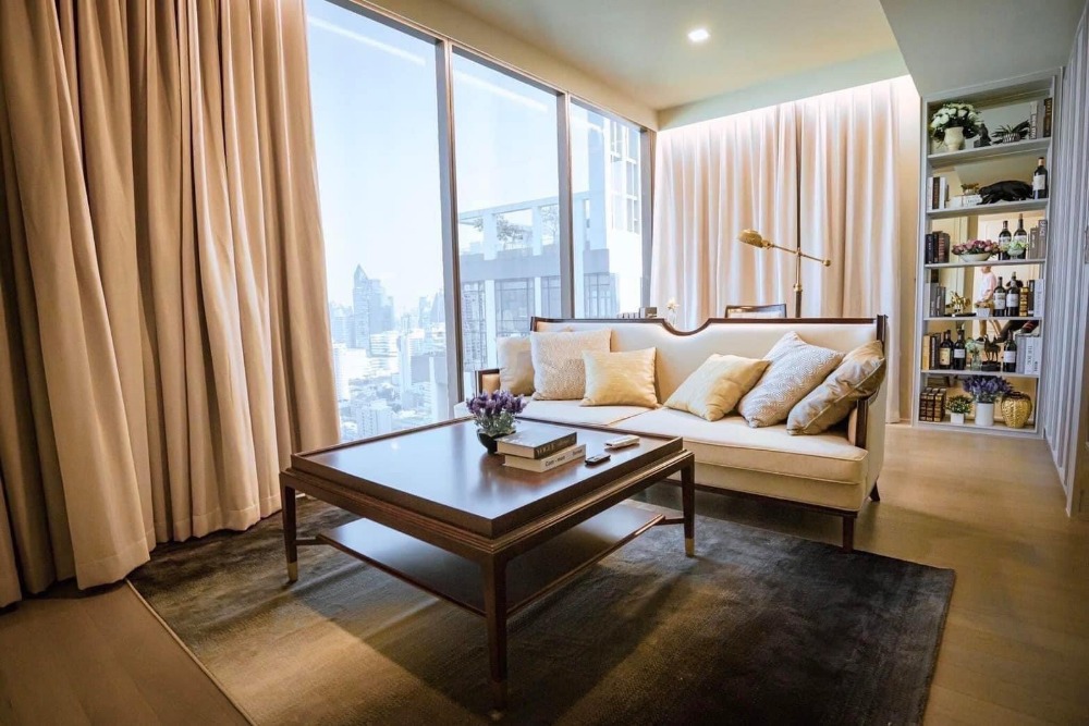 ● Luxury Penthouse ● ชั้น 35+ 134.00 ตร.ม. | 3 ห้องนอน ตกแต่งครบ | ใกล้ BTS อโศก 1 นาที, MRT สุขุมวิท 1 นาที – รูปที่ 4