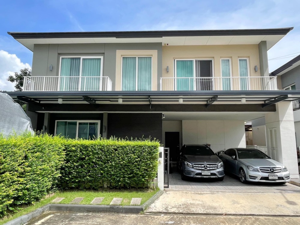 THE CITY RAMINDRA | 2-Story Single House with 2 Bedrooms | Model: Parco, the Largest Size in the Project | Close to the Expressway (Ram Inthra - At Narong Jatuchot Toll Plaza). THE CITY RAMINDRA | 2-Story Single House with 2 Bedrooms | Model: Parco, the Largest Size in the Project | Close to the Expressway (Ram Inthra - At Narong Jatuchot Toll Plaza).