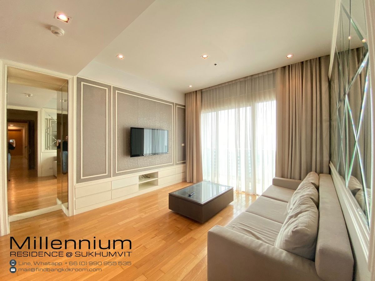 Millennium Residence @ Sukhumvit Bangkok Condominium 128 sq.m สำหรับค่าเช่า Millennium Residence @ Sukhumvit Bangkok Condominium 128 sq.m สำหรับค่าเช่า