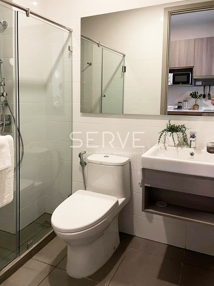 สตูดิโอ กั้นห้อง ชั้นสูง 15+ บนทำเลดีๆ คอนโดใกล้ BTS อ่อนนุช 650 ม. ใกล้ห้าง ที่ KnightsBridge Prime Onnut / ขายคอนโด – รูปที่ 2