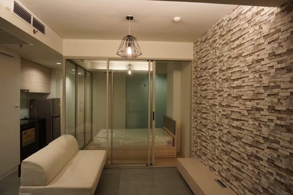 Condo for rent Siamese Ratchakru, fully furnished, 1 bedroom, high floor.