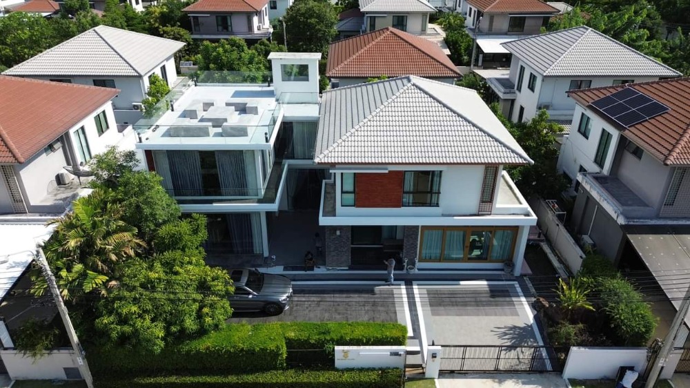 💥For rent 65,000 baht, single house, Manthana Thian Thale M 28