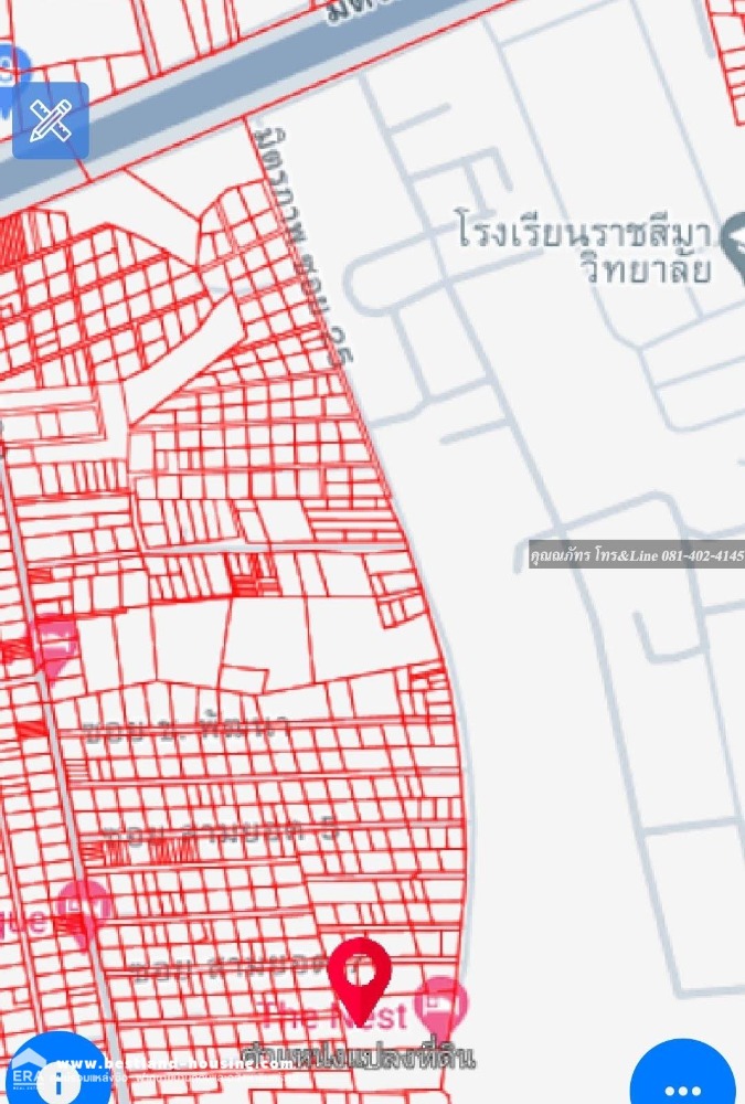 ขายที่ดิน 2-2-93 ไร่ ซอยมิตรภาพ 25 และซอยสามยอด 7 อำเภอเมืองนครราชสีมา จังหวัดนครราชสีมา – รูปที่ 3