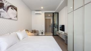 🔥Available🔥 Condo for rent, Park Origin Phayathai, 1 Bedroom 25 sq m. 🔥🔥 Near BTS Phaya Thai, only 300 meters, new room, high ceiling, beautifully decorated, fully furnished, free WI-FI.