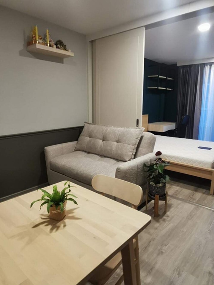 S-MET104  Maestro 19 Ratchada, 4th floor, Building A, city view, 34.5 sq m., 1 bedroom, 1 bathroom, 3.4 million. 064-959-8900