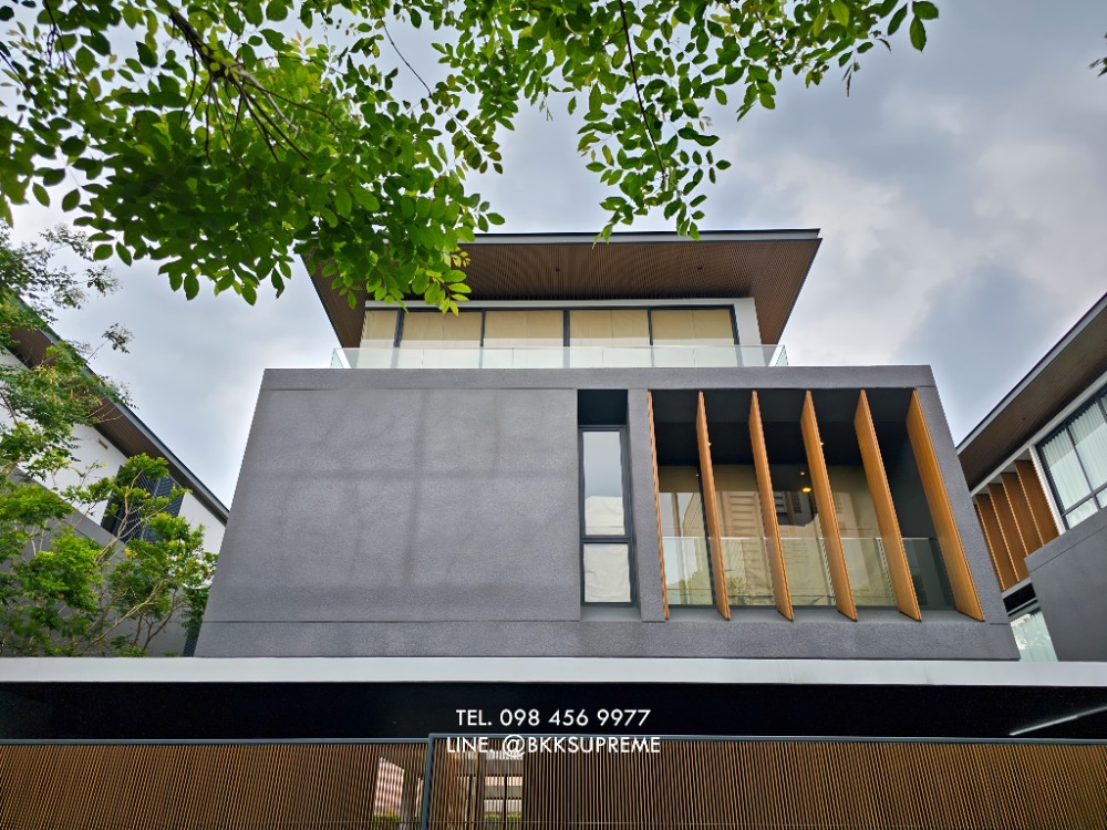 (For sale) ** Issara Residence Rama 9, Super Luxury detached house, new house, never lived in ** – รูปที่ 3
