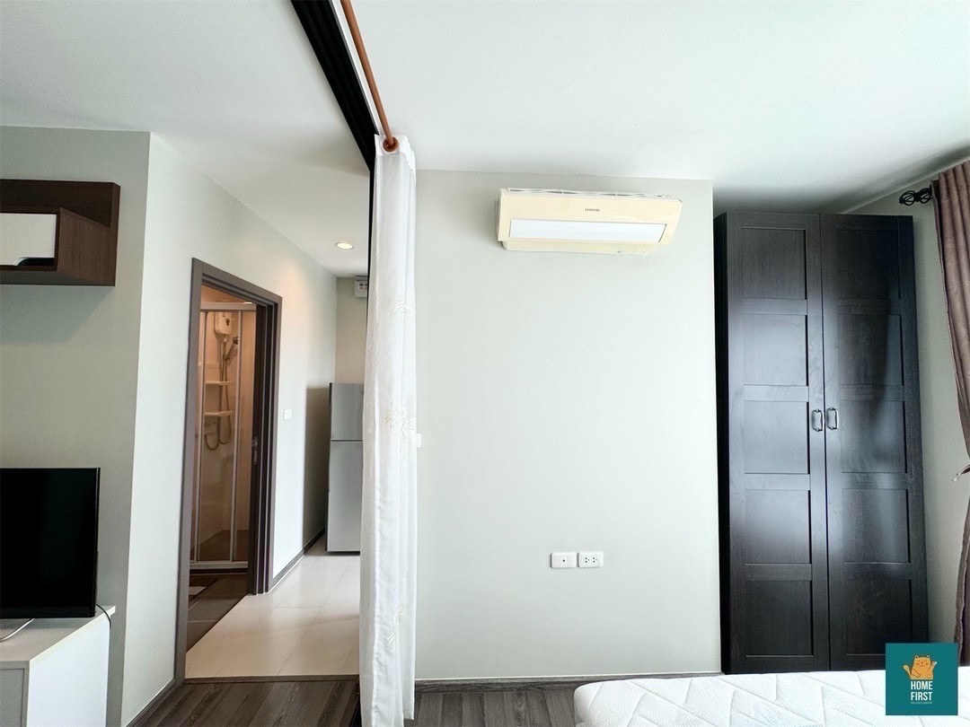 The Base Park West 26 ตรม. เฟอร์ครบ มีเครื่องซักผ้า 12,000 บาท – รูปที่ 3
