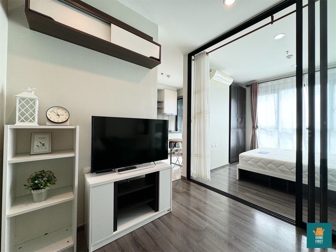 The Base Park West 26 ตรม. เฟอร์ครบ มีเครื่องซักผ้า 12,000 บาท – รูปที่ 4