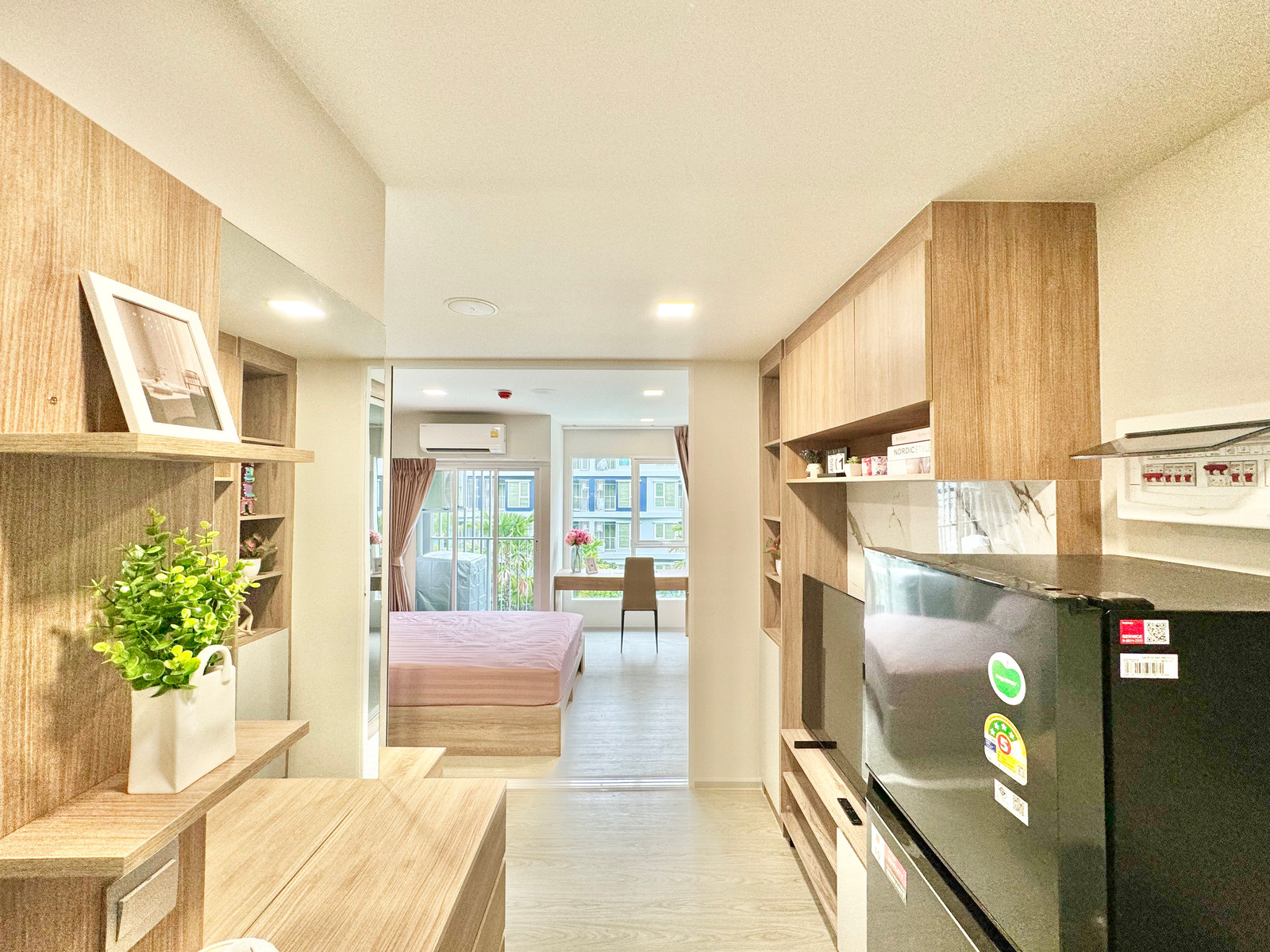 Kave Town Island ให้เช่า 1-bed 24 ตร.ม. ห้องวิวสระ – รูปที่ 2