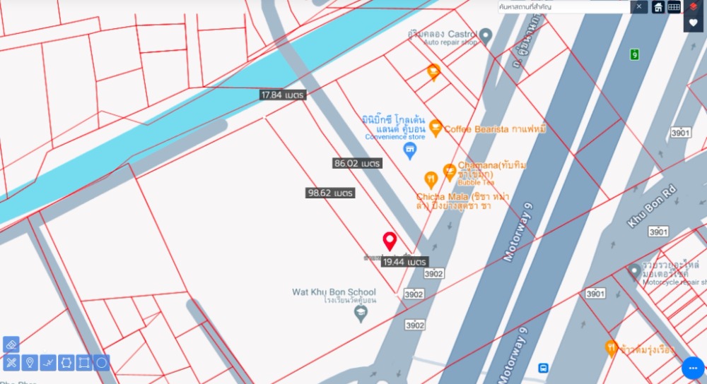ขาย ที่ดิน ถมแล้ว เกือบ 1 ไร่ ติดถนนใหญ่เลียบวงแหวนกาญจนา รามอินทรา ติด รร. วัดคู้บอน – รูปที่ 3