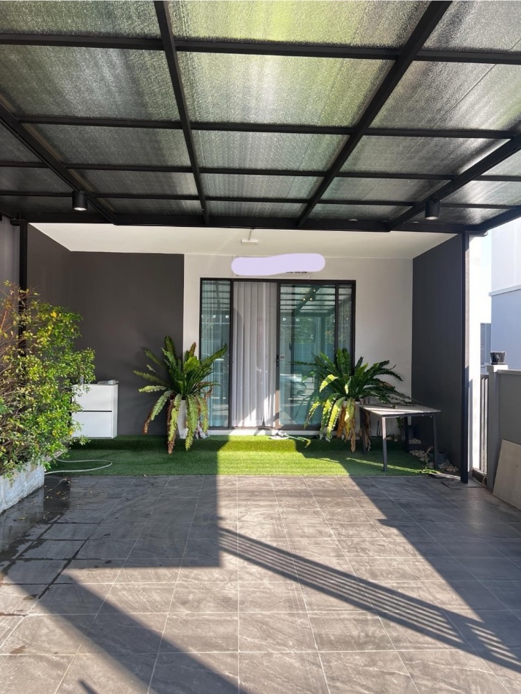 #For rent: Premium luxury townhome, beautifully decorated, extremely luxurious style, Pleno Ramintra-Chatuchot, Pleno Ramintra-Chatuchot, has 3 bedrooms, 2 bathrooms, rent 18,500 baht/month. #Close to fashion in 5 minutes #Near the Pink BTS Ramintra Stati – รูปที่ 2