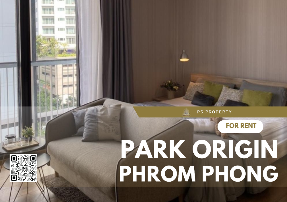 ให้เช่า⭐Park Origin Phrom Phong⭐ เฟอร์นิเจอร์ เครื่องใช้ไฟฟ้าครบ ใกล้ BTS พร้อมพงษ์