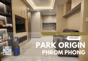 ให้เช่า📌Park Origin Phrom Phong📌 ตกแต่งใหม่ทั้งห้อง พร้อมเฟอร์นิเจอร์และเครื่องใช้ไฟฟ้า ใกล้ BTS พร้อมพงษ์