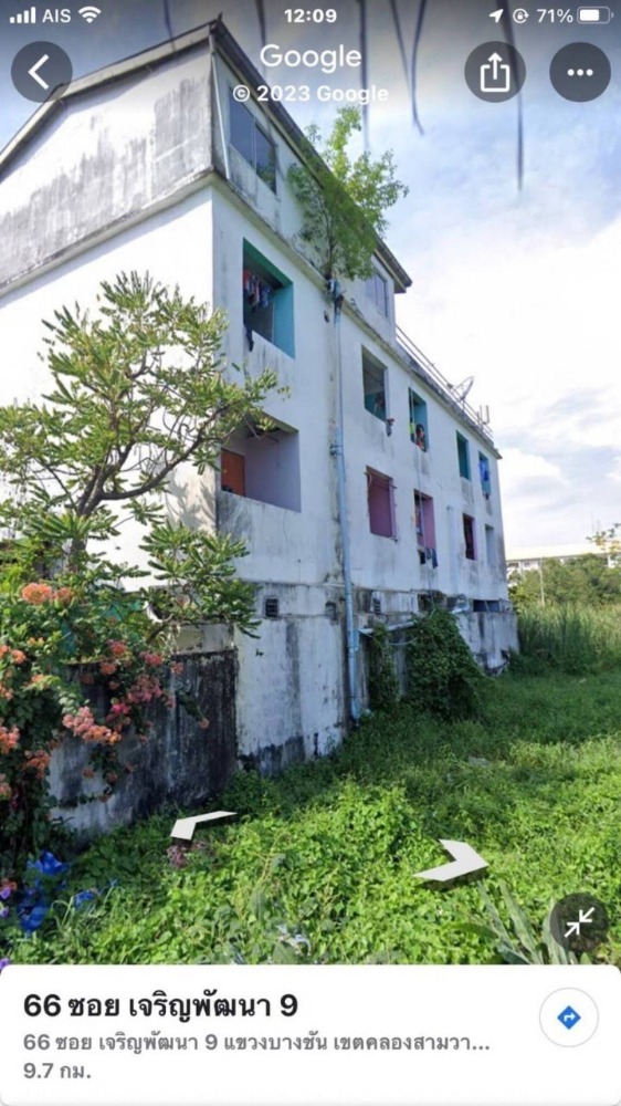 S-PPAPT101 for sale, Prempun Apartment Ramintra 117, 3 floors, 2 buildings, 35 rooms, 30 rooms for rent, south side, area 102 sq w./usable area 638 sq m., 35 bedrooms, 32 bathrooms, 12.5 million 064-959-8900