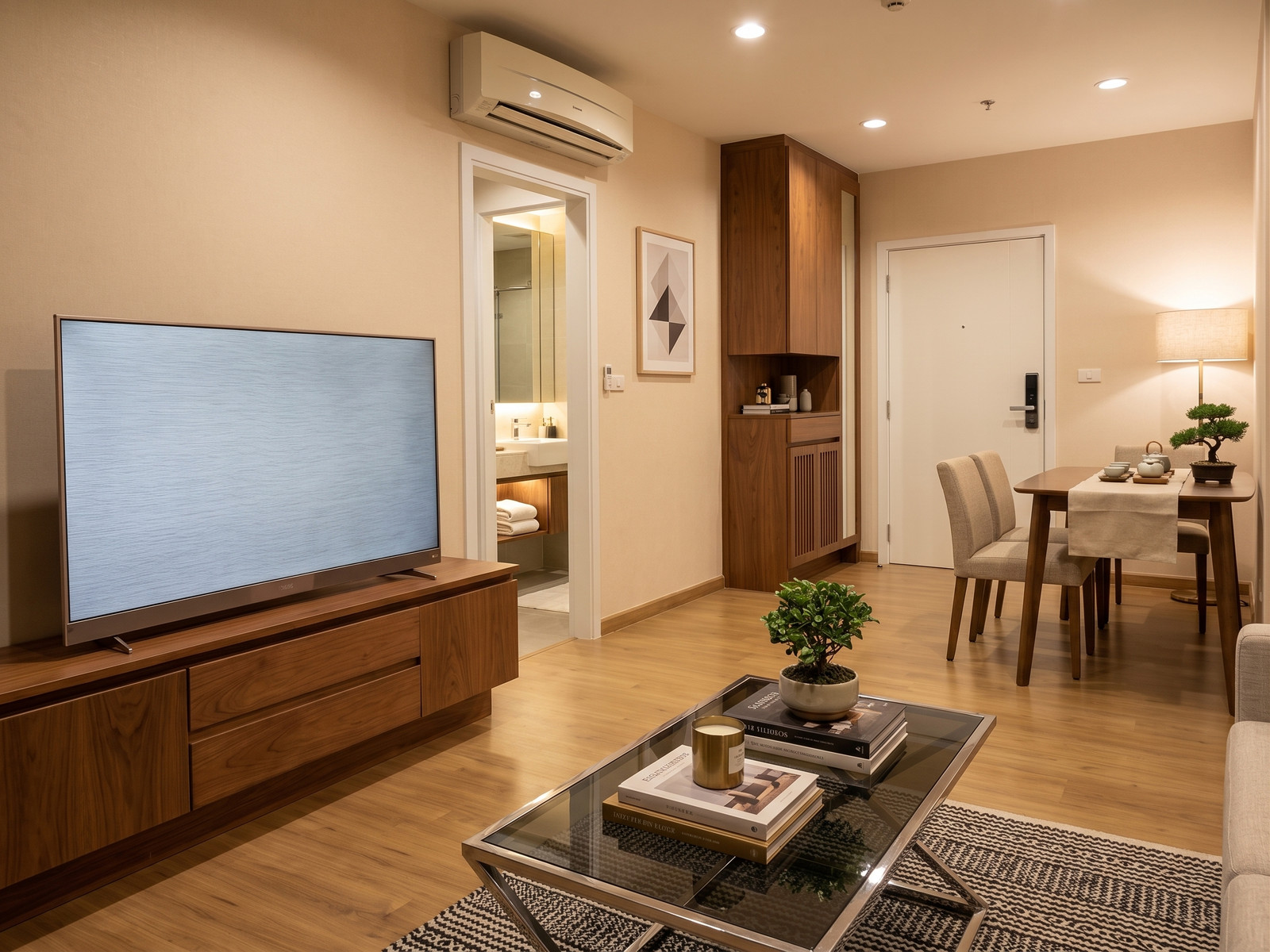 ขายคอนโด/เช่าคอนโด (2 bedroom ) ห้องมุม**  วิวแม่น้ำ ชั้น 36 Building Bขาย 6.18 ล้านบาท – รูปที่ 4