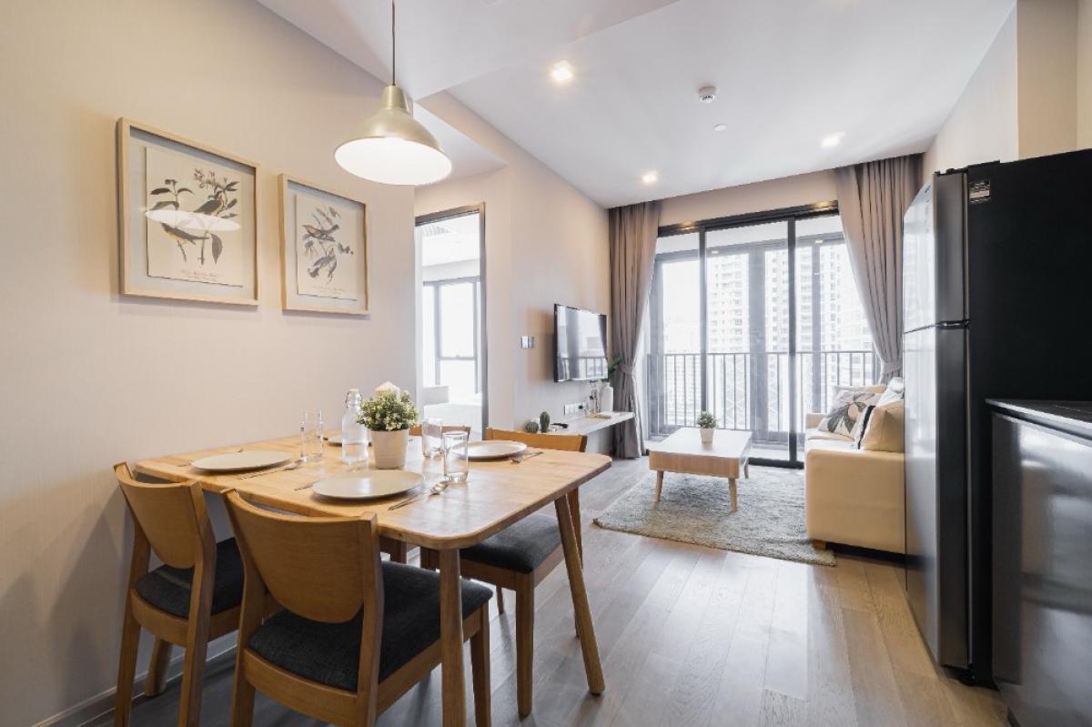 Special price 34,999/ month can negotiate for rent Ashton Asoke 2bedroom beauty decorate