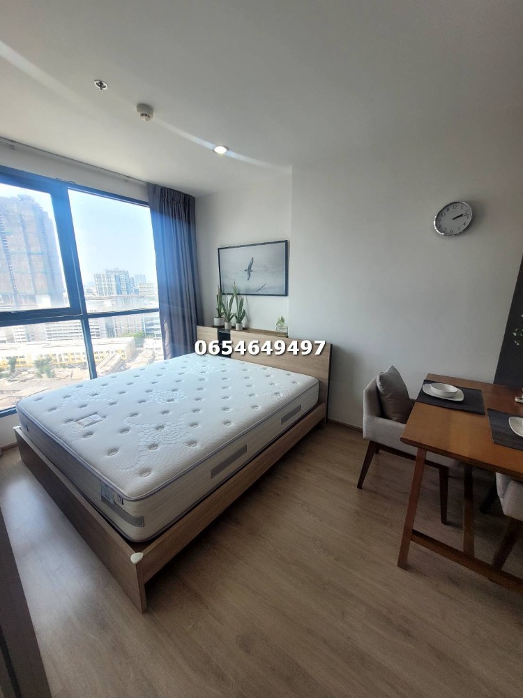 For sale Ideo Q chula samyan Studio room size 29 sq m. If interested in making an appointment to view the room, contact 065-464-9497