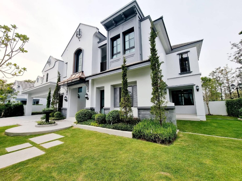Nantawan Rama 9 - New Krungthepkreetha (นันทวัน พระราม 9 - กรุงเทพกรีฑาตัดใหม่) | 2-Storey Detached House, 141 sq.wah. | 5 bedrooms, 4 parking spaces | Near The Nine Rama 9 14 min, The Paseo Town Ramkhamhaeng 16 min.
