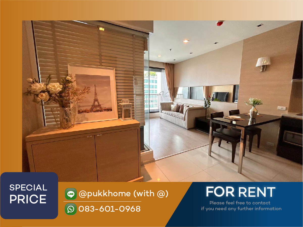 Rhythm Sukhumvit 44/1 ✨ Fully furnished with bathtub 📞 Line : @pukkhome (with @) Rhythm Sukhumvit 44/1 ✨ Fully furnished with bathtub 📞 Line : @pukkhome (with @)