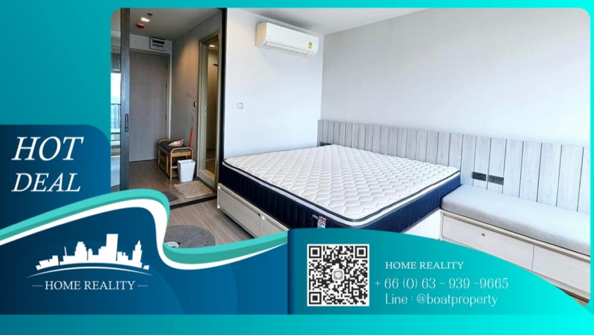For Rent 📍Studio 🛁 Life ladprao  Type studio SIZE 28 SQMPRICE 16,000 THB📍1 Year Contract📍2 months deposit 1 month advanceMORE INFORMATIONS & APPOINTMENT☏ contact BoatCall/Line: 063-939-9665Line id Boatpropertycondohttps://line.me/t