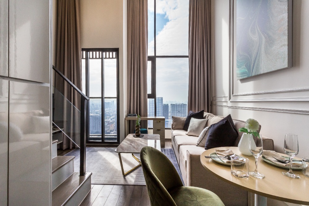 [] FOR RENT KnightsBridge SPACE condo ratchayothin 1 bedroom duplex – รูปที่ 3