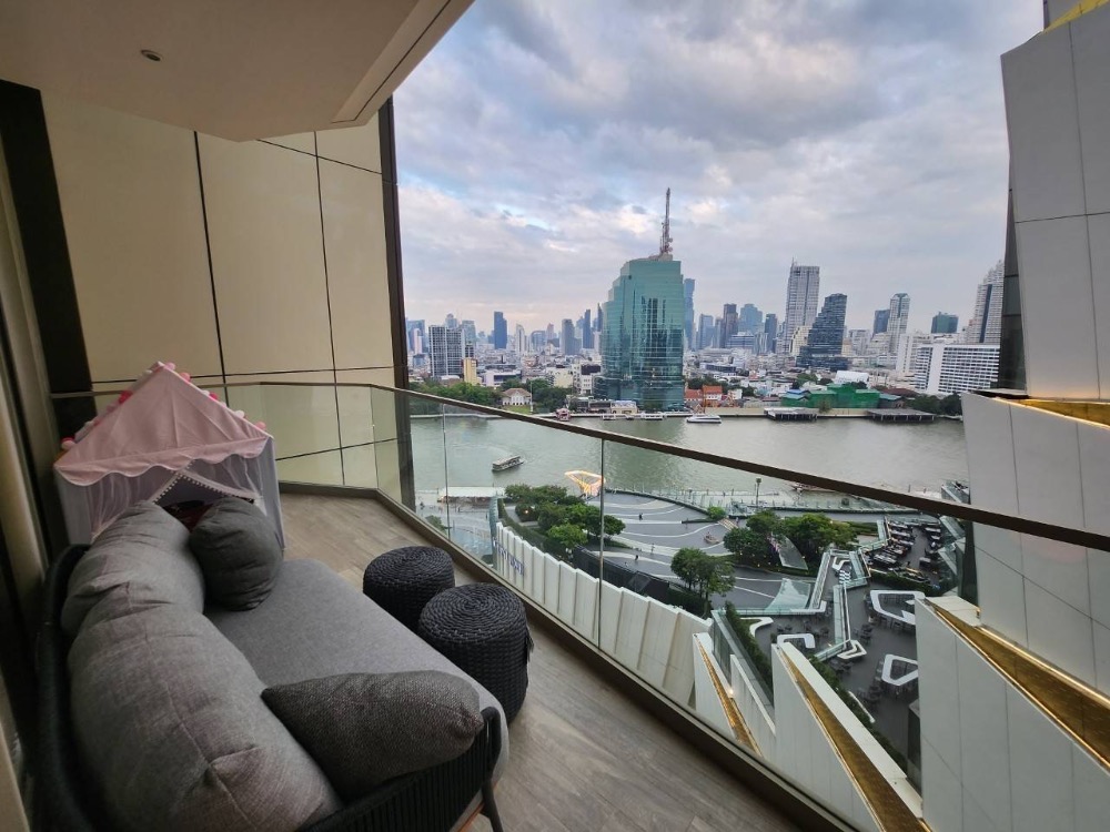Luxury condo for sale, Magnolias Waterfront Residence, 14th floor, next to Icon Siam, Chao Phraya River view (Ready To Move in) – รูปที่ 2