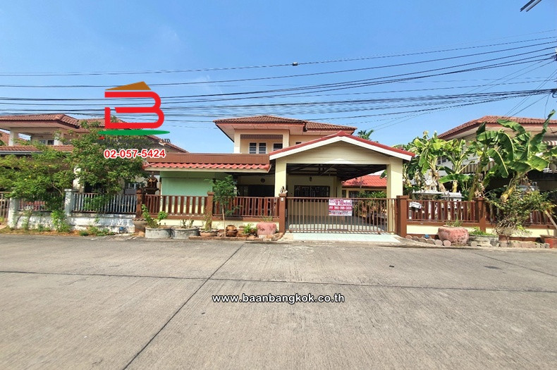 Single house, Sai Mai Rim Chon Village 1, area 56 sq m., Sai Mai Road, Sai Mai District, Bangkok. Single house, Sai Mai Rim Chon Village 1, area 56 sq m., Sai Mai Road, Sai Mai District, Bangkok.