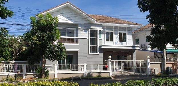 S-LCOR101 Single house for sale, Lanceo Ramindra Ring Road, 2 floors, size 60.1 sq w./108.9 sq m. 3 bedrooms, 3 bathrooms, 5.2 million 064-959-8900