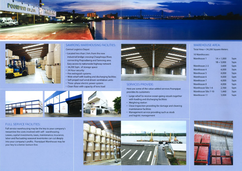 Warehouse for rent Samrong Poolpipat
