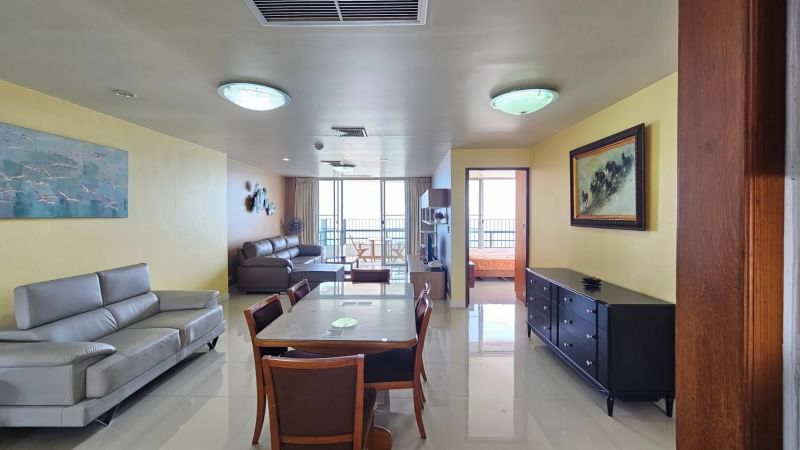 Sea view suite for sale, large room with furniture, Rama Harbor Condo - Sriracha Sea view suite for sale, large room with furniture, Rama Harbor Condo - Sriracha