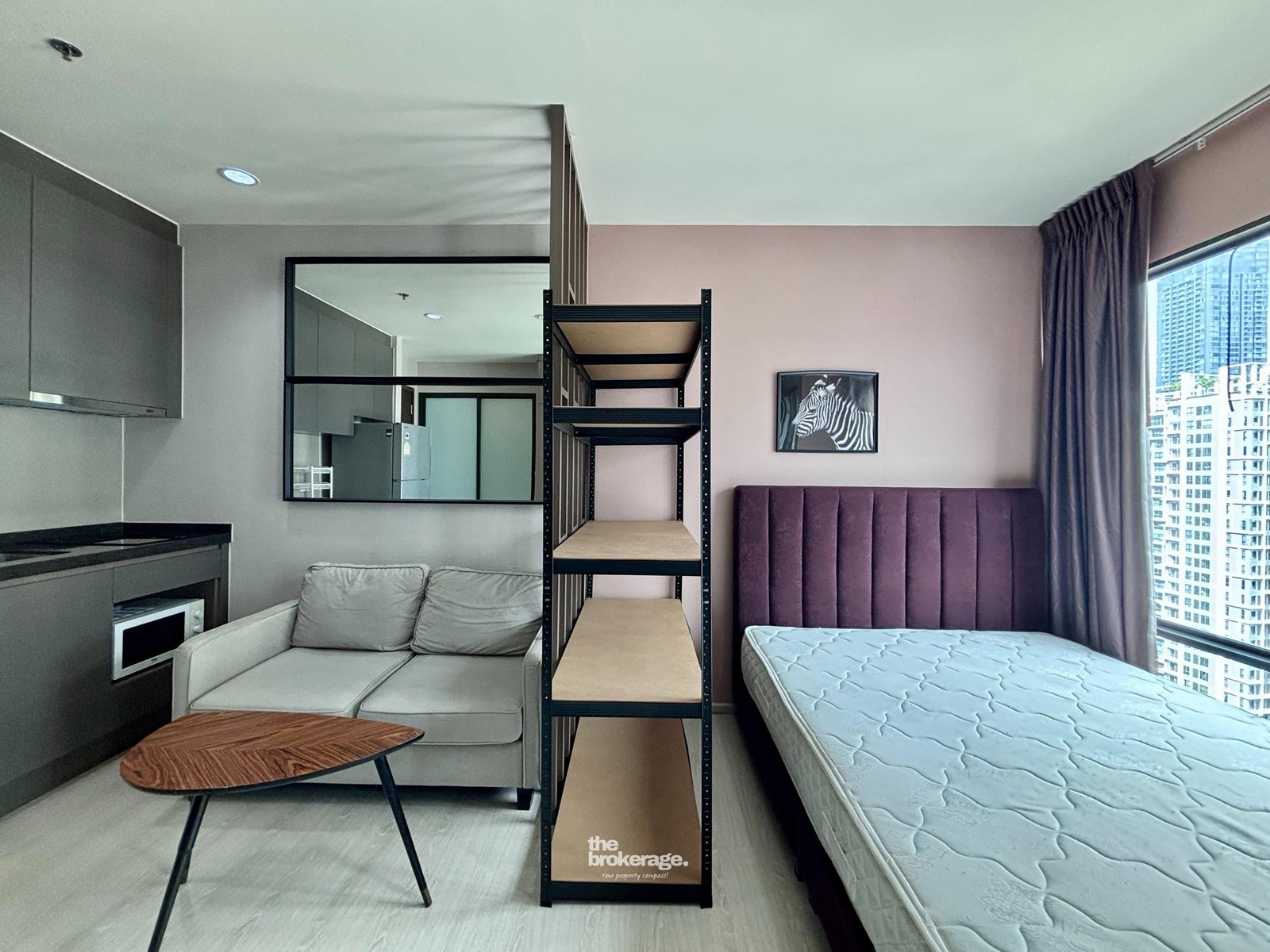 For rent! Condo Rhythm Asoke (Rhythm Asoke), studio, 1 bathroom, 24 sq m, 13,000 baht, contact Line: @thebrokerage For rent! Condo Rhythm Asoke (Rhythm Asoke), studio, 1 bathroom, 24 sq m, 13,000 baht, contact Line: @thebrokerage