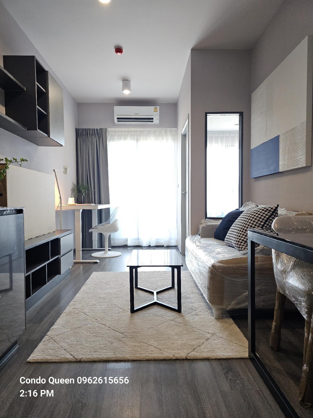 Ideo Chula-Samyan for RENT 1bed 1 bath 35 Sq,m Rental price 25k call Nong 096-2615656 Ready to touring everyday, spacious room 35 sq m., complete withอ