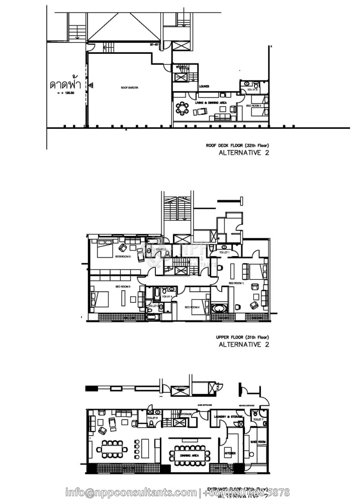 คอนโดสำหรับขาย : Penthouse - Elephant Tower – รูปที่ 2
