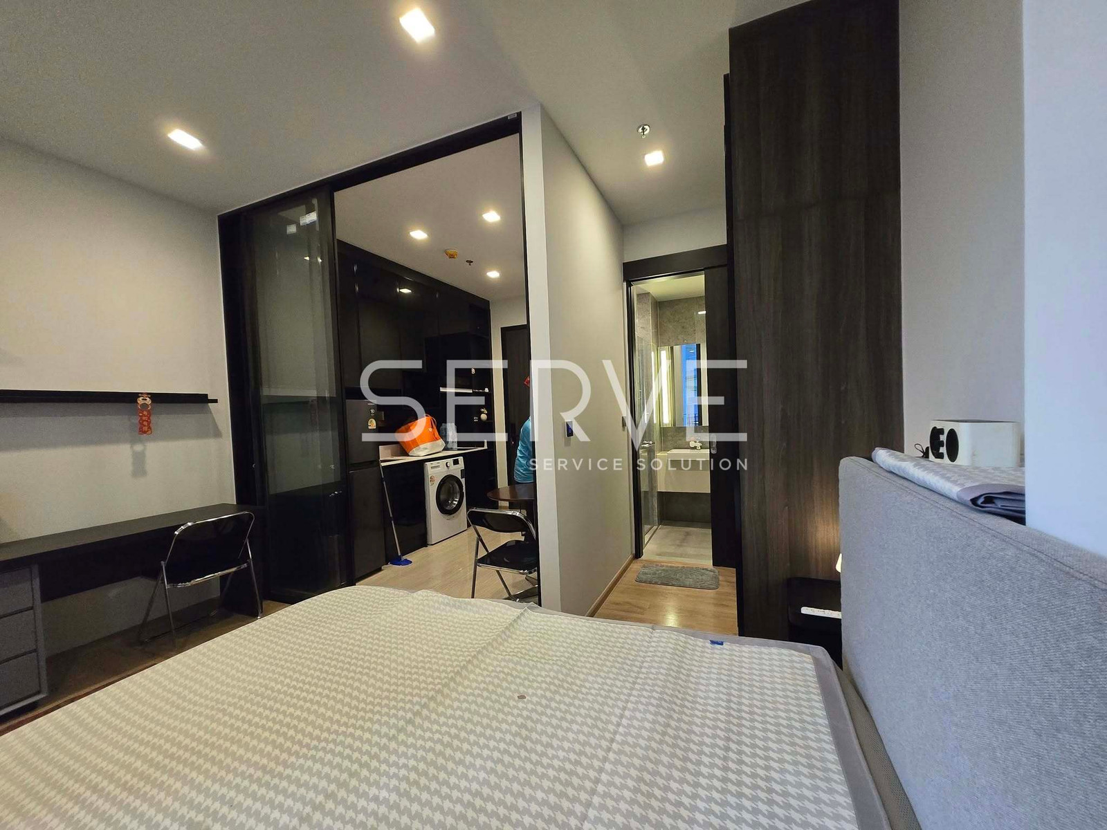 Studio with Partition Large Room City View Luxury Condo Good Lacation Close To BTS Ari station 220 m. @ Noble Around Ari   – รูปที่ 2
