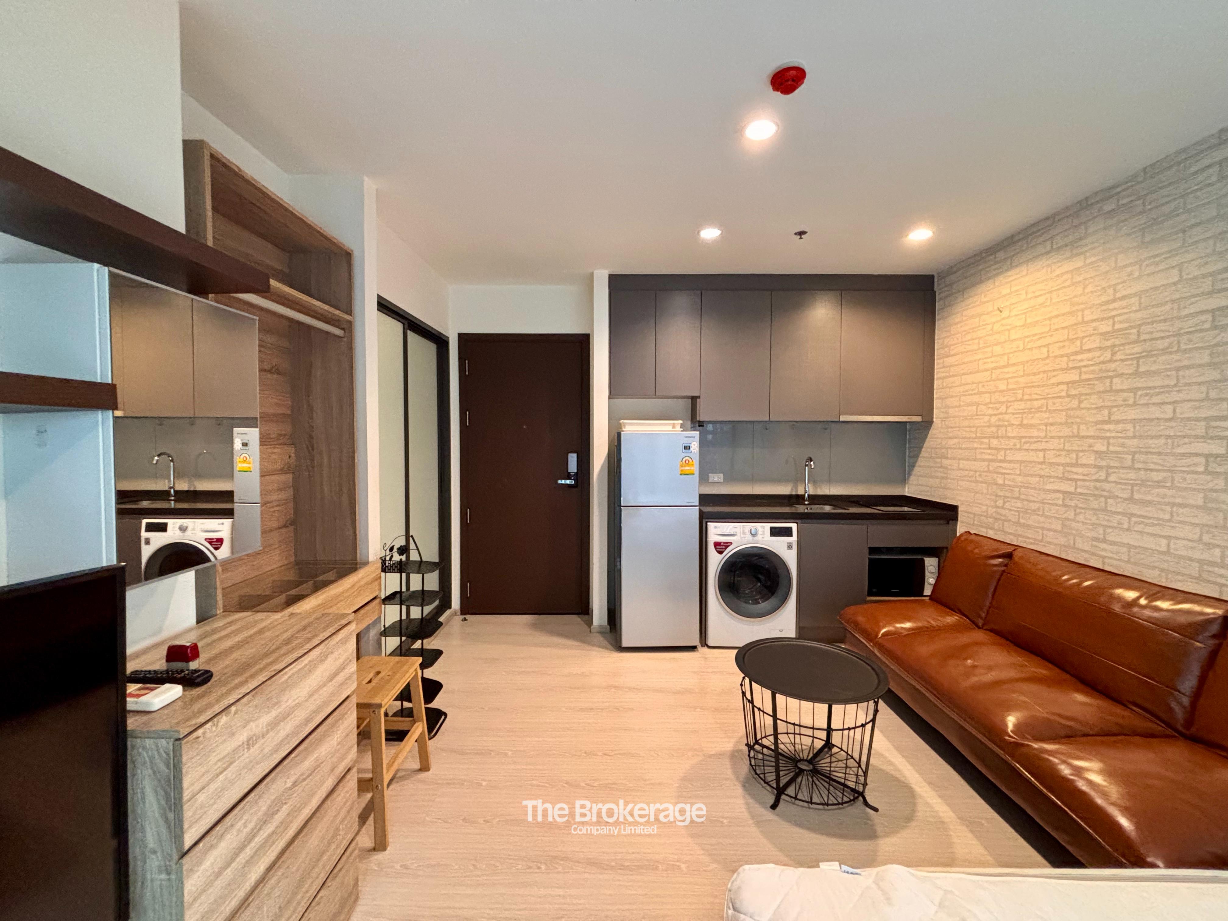 For Rent Rhythm Asoke1 24sqm. Studio 14,000HB 
Line : @thebrokerage – รูปที่ 3