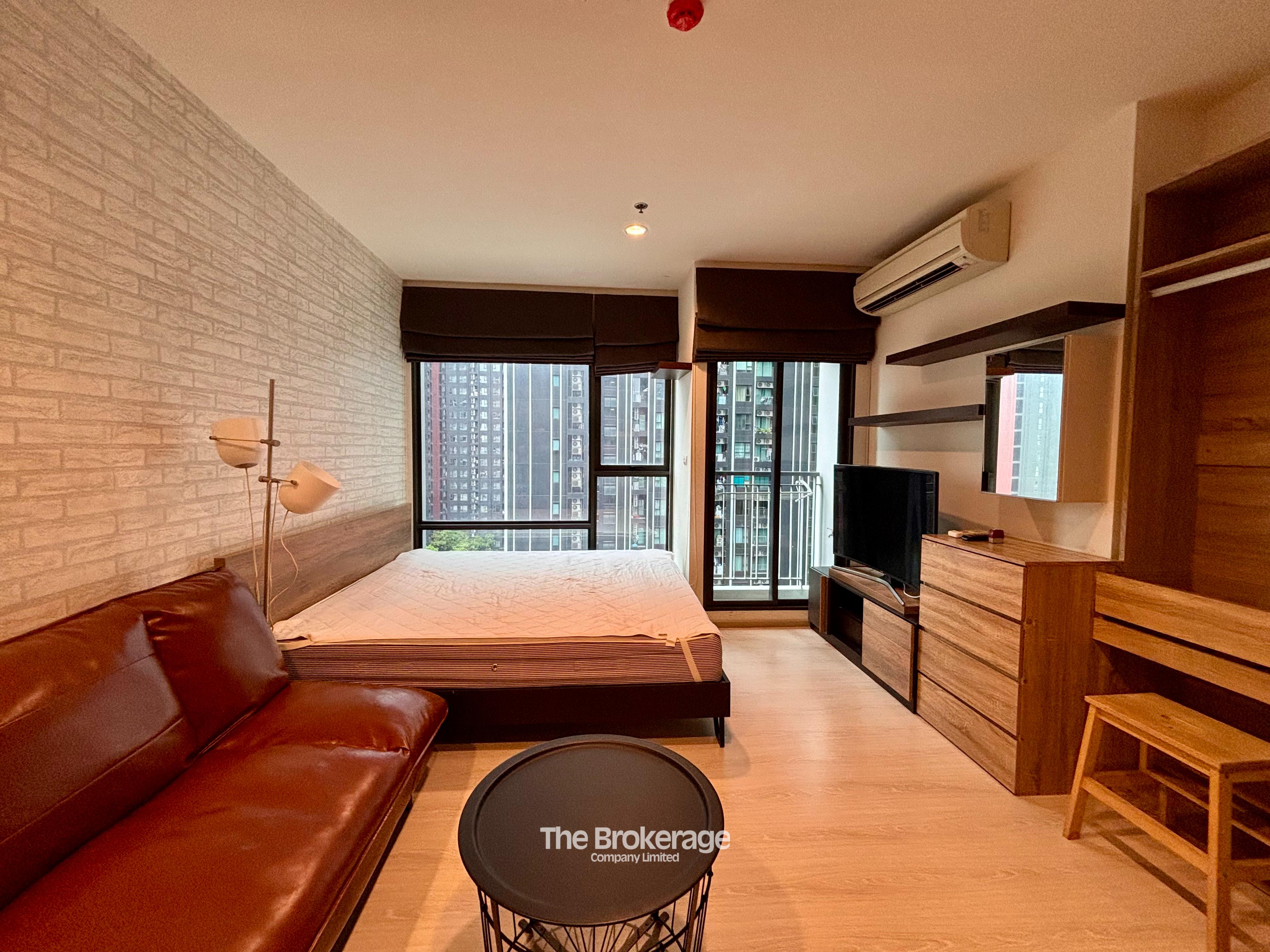 For Rent Rhythm Asoke1 24sqm. Studio 14,000HB 
Line : @thebrokerage – รูปที่ 2