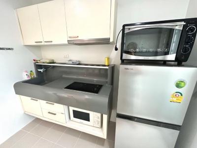 Condo for rent Q House Sathorn 42.56 sq m. New renovation 1 bed 1 bath 1 living 1 kitchen 1 balcony 1 parking space