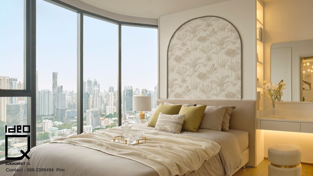 Ideo Q Sukhumvit 36 1 bed plus 46 ตรม. วิวหลักล้าน ราคาเพียง 7.89 พร้อมข้อเสนอพิเศษอีกมากมาย ติดต่อ ฝ่ายขาย 088-2389494 พิม – รูปที่ 2