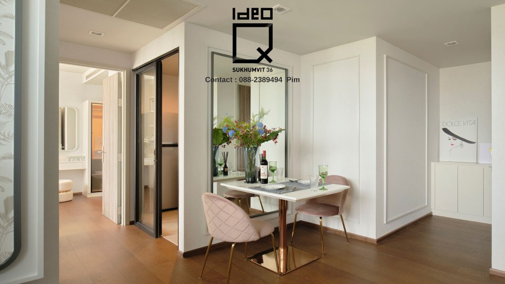 Ideo Q Sukhumvit 36 1 bed plus 46 ตรม. วิวหลักล้าน ราคาเพียง 7.89 พร้อมข้อเสนอพิเศษอีกมากมาย ติดต่อ ฝ่ายขาย 088-2389494 พิม – รูปที่ 3