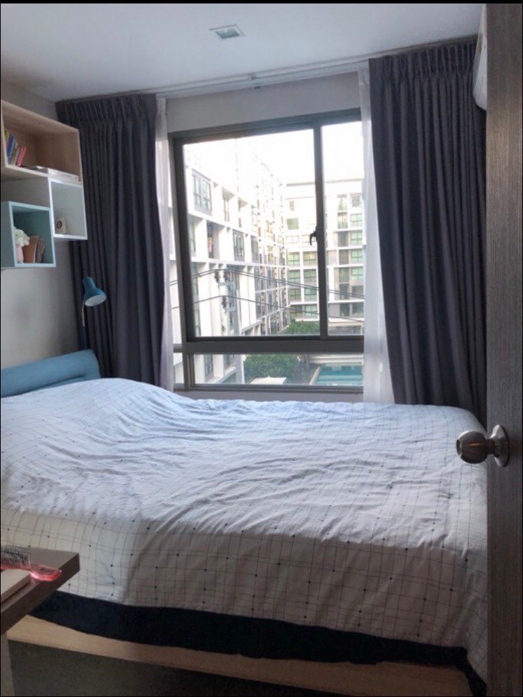 S-MLU109 Condo for sale, Metro Luxe Ratchada, Building B, 4th floor, building view, 28.3 sq m., 1 bedroom, 1 bathroom, 3.79 million 064-959-8900