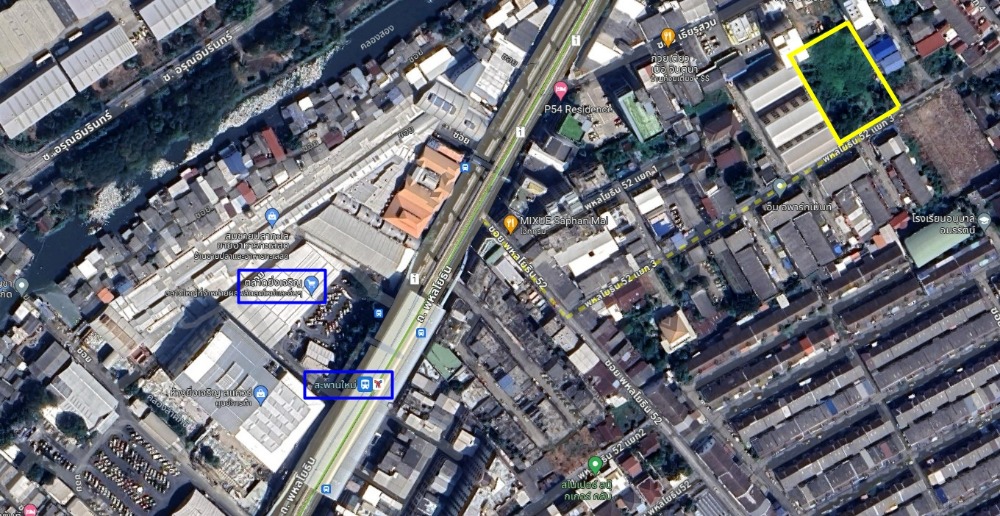 ที่ดิน 1-3-64 ไร่ ซอยพหลโยธิน 52 แยก 3 ห่าง BTS 350 เมตร