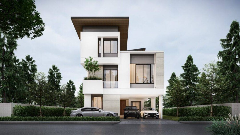 ● Plot Niche ● Single 3 Storey, 4 Beds, 3 Parking | 59.10 sq.w. 332.00 sq.m. | Near Little walk 4 mins., Brighton College Bangkok 8 mins. ● Plot Niche ● Single 3 Storey, 4 Beds, 3 Parking | 59.10 sq.w. 332.00 sq.m. | Near Little walk 4 mins., Brighton College Bangkok 8 mins.