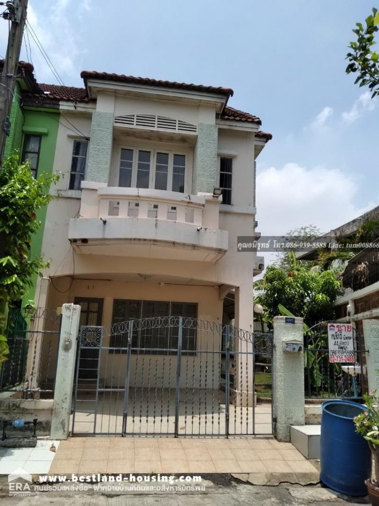 Townhouse for sale, 44.6 sq m., Busarin Village 1, Soi 1/1, Lam Luk Ka 11, through Thongchai Parkville Village. Can go to Rangsit-Nakhon Nayok Road. – รูปที่ 2