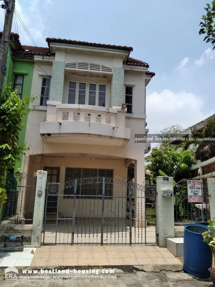 Townhouse for sale, 44.6 sq m., Busarin Village 1, Soi 1/1, Lam Luk Ka 11, through Thongchai Parkville Village. Can go to Rangsit-Nakhon Nayok Road. – รูปที่ 3