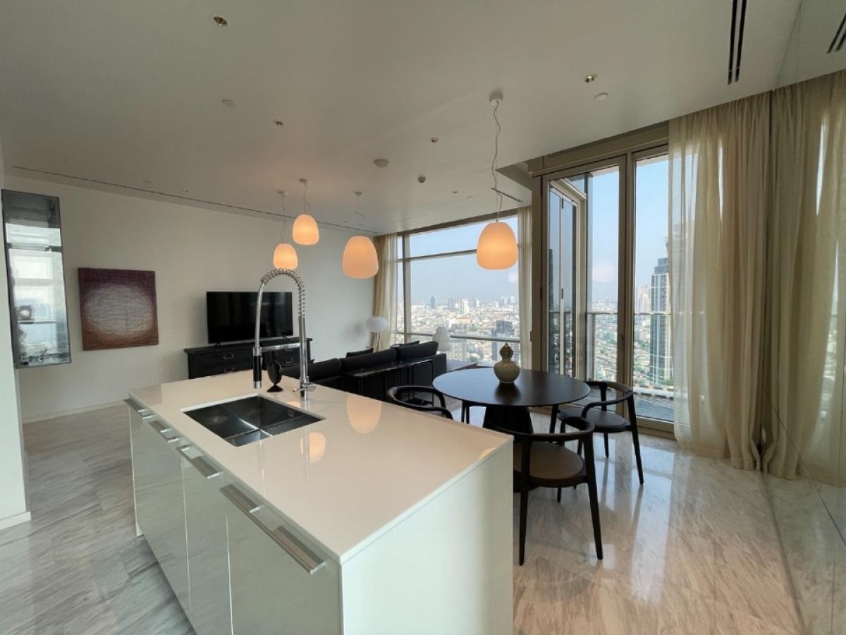 Rental : Four seasons private residences , 2 bedroom 3 bathroom , Size 120 S.qm , 24th Floor – รูปที่ 4