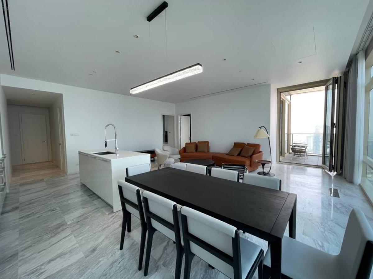 Rental : Four seasons private residences , 2 bedroom 3 bathroom , Size 141 S.qm , 38th Floor – รูปที่ 4