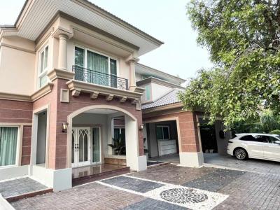 ขาย บ้าน ลัดดารมย์ เอลิแกนซ์ ราชพฤกษ์ - รัตนาธิเบศร์ (หลังใหญ่ ต่อเติมพิเศษ) เนื้อที่ 184 ตร.ว. พื้นที่ใช้สอย 485 ตร.ม. 5 ห้องนอน 5 ห้องน้ำ