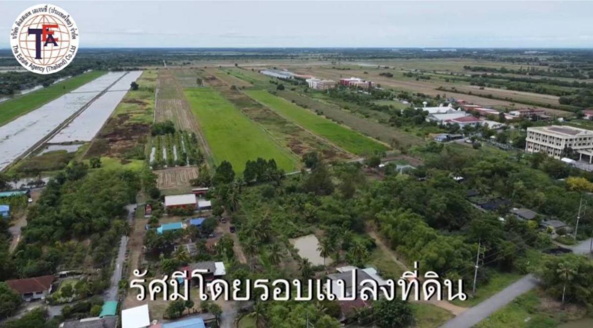Land for sale Rangsit-Ongkharak-Nakhon Nayok, Khlong 15, Khlong Yai, next to the black road, near the plant market. near university near hospital Next to the main road