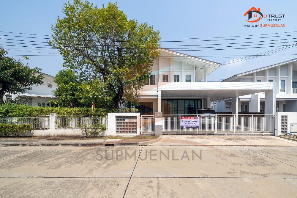 ขาย บ้านเดี่ยว ฮาบิเทีย โมทีฟ ปัญญาอินทรา 102.8ตร.ว. 4ห้องนอน บ้านยังใหม่ ตกเเต่งสวยพร้อมอยู่