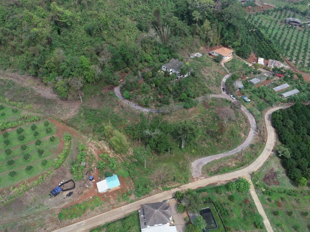Beautiful plot of land for sale, good view, water and electricity ready, Khao Wua Subdistrict, Tha Mai District, suitable for building a vacation home. Near Phraya Trang Road, convenient travel. – รูปที่ 2